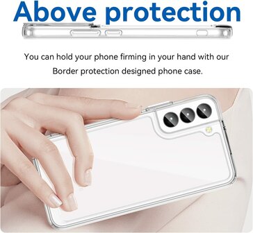 Samsung S24 Transparant - Armor Back Cover