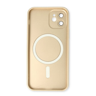 iPhone 11 Goud - MagSafe Matte TPU