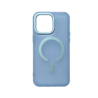 iPhone 15 Plus Blauw - Extra Stevig TPU Back Cover - Geschikt voor Magsafe