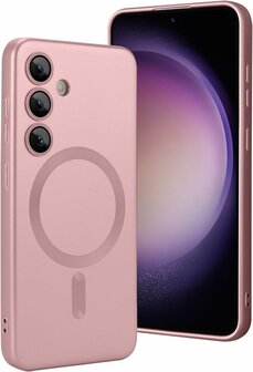 Samsung S24 - Roze - MagSafe Matte TPU