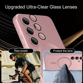 Samsung S24 - Roze - MagSafe Matte TPU