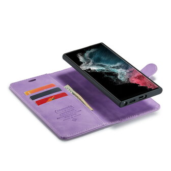 Samsung S24 Ultra Bright Lila - 2 in 1 Book Case