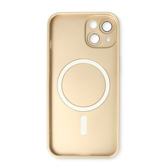iPhone 15 Plus Goud - MagSafe Matte TPU