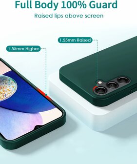 Samsung S24 - Groen - TPU Back Cover met Koord