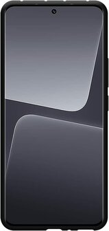 Xiaomi 13 - Siliconen Back Cover - Zwart