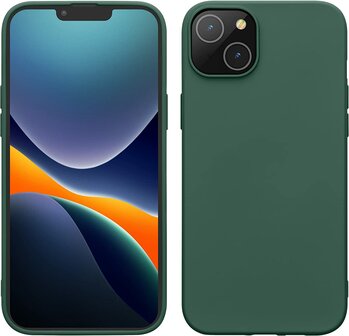 iPhone 14 Plus - Liquid Back Cover - Groen