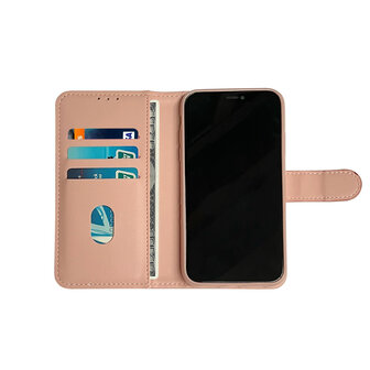iPhone 11 - Book Case - Baby Roze