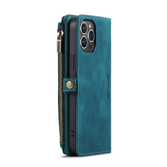 iPhone 15 Plus Emerald Green - MagSafe Book Case met Rits