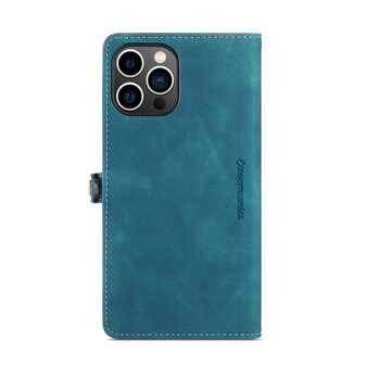 iPhone 15 Plus Emerald Green - MagSafe Book Case met Rits