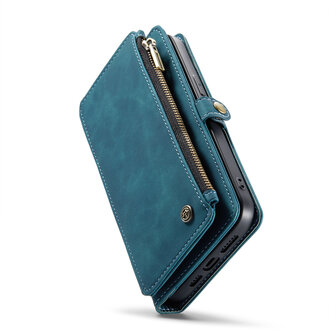 iPhone 15 Plus Emerald Green - MagSafe Book Case met Rits