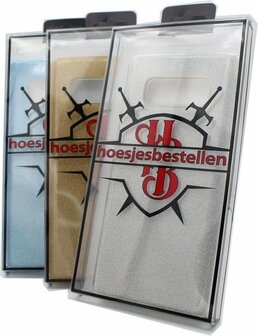 Samsung S22 Ultra - Glitter Back Cover - Goud