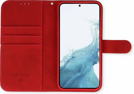 Samsung S23 Ultra Crimson Red - HQ Book Case