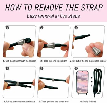 Samsung S23 Ultra Groen - TPU Back Cover met Koord