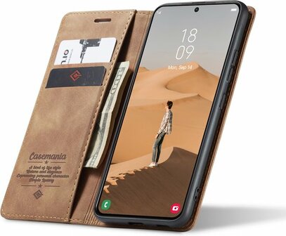 Samsung S23 Plus Sienna Brown - Book Case