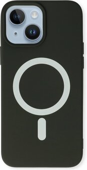 iPhone 14 Plus - Magnetische Back Cover - Zwart
