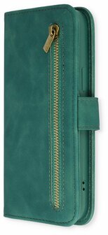 iPhone 14 Pro Emerald Green - HQ Rits Book Case