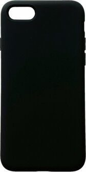 iPhone SE (2022) - HQ TPU Back Cover - Zwart