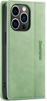 iPhone 14 Pro Pistache Green - Book Case