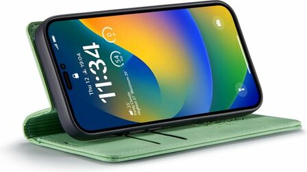 iPhone 14 Pro Pistache Green - Book Case