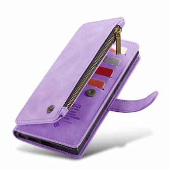 Samsung S23 Ultra Bright Lila - Book Case met Rits