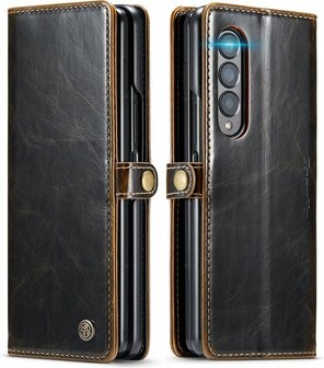 Samsung Z Fold 4 Rustiek Sienna Brown - Book Case