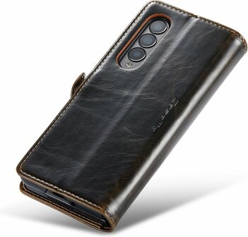 Samsung Z Fold 4 Rustiek Sienna Brown - Book Case