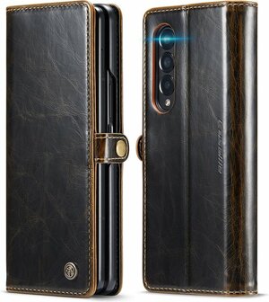 Samsung Z Fold 4 Rustiek Sienna Brown - Book Case