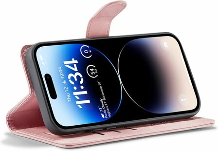 iPhone 14 Pro Pale Pink - 2 in 1 Book Case