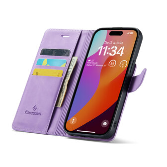iPhone 15 Plus Bright Lila - 2 in 1 MagSafe Book Case