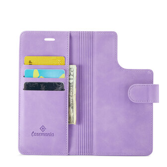 iPhone 15 Plus Bright Lila - 2 in 1 MagSafe Book Case