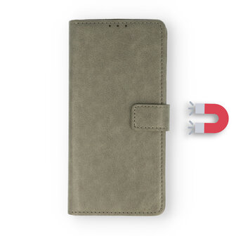 Samsung S23 Ultra - Book Case - Grijs