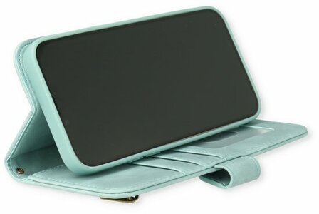 iPhone 14 Aqua Blue - HQ Rits Book Case
