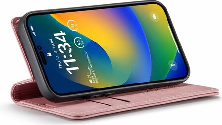 iPhone 14 Pro Pale Pink - Book Case