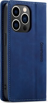 iPhone 14 Pro Navy Blue - Book Cover