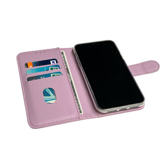 iPhone 11 - Book Case - Paars