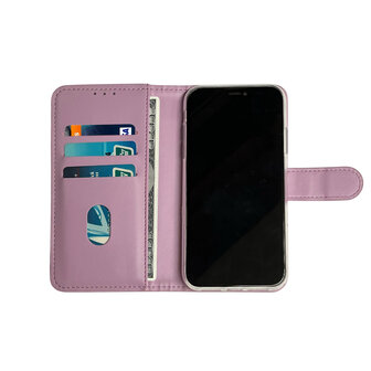iPhone 11 - Book Case - Paars