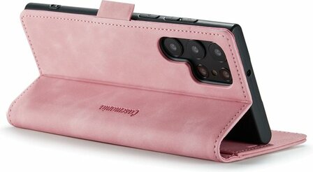 Samsung S23 Ultra Pale Pink - Book Case