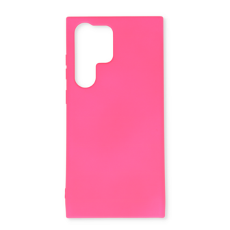 Samsung S23 Ultra - HQ TPU Back Cover - Neon Roze