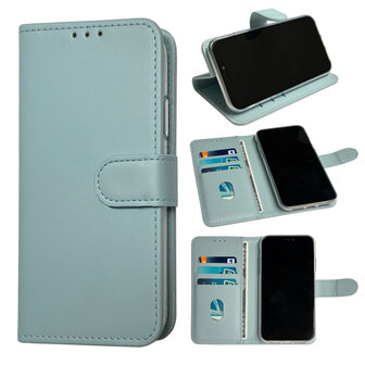 iPhone 11 - Book Case - Licht Blauw