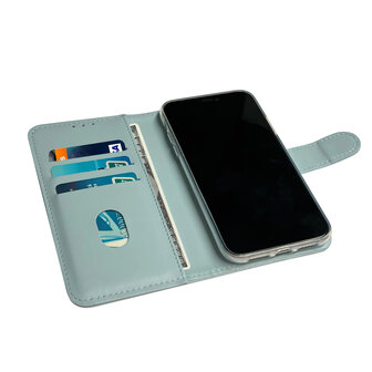 iPhone 11 - Book Case - Licht Blauw