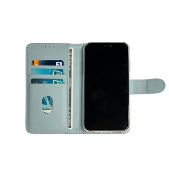 iPhone 11 - Book Case - Licht Blauw
