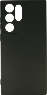 Samsung S22 Ultra - Cam Back Cover - Zwart