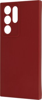 Samsung S22 Ultra - TPU Cam Back Cover - Bordeaux