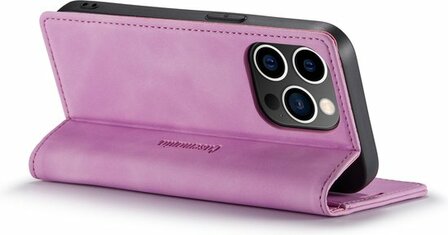 iPhone 14 Pro Pastel Lila - Book Case