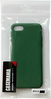 iPhone SE (2022) - HQ TPU Back Cover - Donker Groen