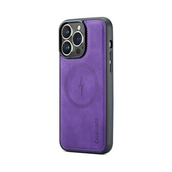 iPhone 15 Plus Deep Purple - 2 in 1 MagSafe Book Case