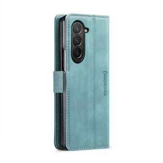 Samsung Z Fold 5 Aqua Blue - Book Case