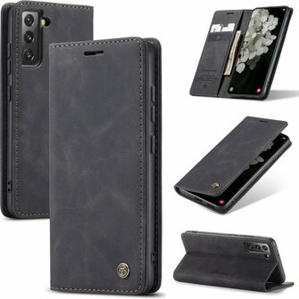 Samsung S22 Plus Charcoal Gray - Book Case