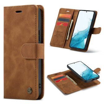 Oppo Find X5 Sienna Brown - 2 in 1 Book Case