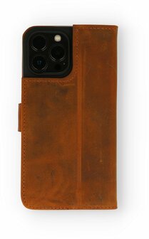 iPhone 13 Pro Bruin - Lederen Book Case